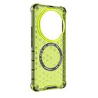 For Xiaomi 14 Ultra Honeycomb Magnetic Ring Shockproof Phone Case(Green) - 3