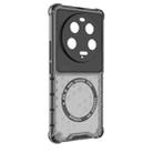 For Xiaomi 13 Ultra Honeycomb Magnetic Ring Shockproof Phone Case(Black) - 3