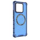 For Xiaomi 13 Pro Honeycomb Magnetic Ring Shockproof Phone Case(Blue) - 3