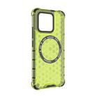 For Xiaomi 13 Honeycomb Magnetic Ring Shockproof Phone Case(Green) - 3