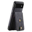 For Google Pixel 6 Denior D14 NK Retro Pattern MagSafe Magnetic Card Holder Leather Phone Case(Black) - 1