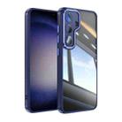 For Samsung Galaxy S24 5G Acrylic Hybrid TPU Armor Shockproof Phone Case(Blue) - 1