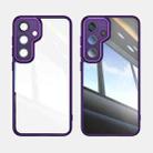 For Samsung Galaxy S24 5G Acrylic Hybrid TPU Armor Shockproof Phone Case(Purple) - 2