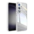 For Samsung Galaxy S24 5G Acrylic Hybrid TPU Armor Shockproof Phone Case(Transparent) - 1