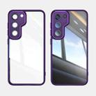 For Samsung Galaxy S23 5G Acrylic Hybrid TPU Armor Shockproof Phone Case(Purple) - 2