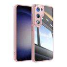 For Samsung Galaxy S23+ 5G Acrylic Hybrid TPU Armor Shockproof Phone Case(Pink) - 1