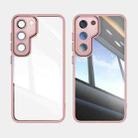 For Samsung Galaxy S23+ 5G Acrylic Hybrid TPU Armor Shockproof Phone Case(Pink) - 2