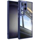 For Samsung Galaxy S23 Ultra 5G Acrylic Hybrid TPU Armor Shockproof Phone Case(Blue) - 1