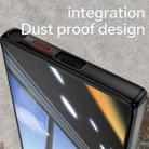 For Samsung Galaxy S25 Ultra 5G Acrylic Hybrid TPU Armor Shockproof Phone Case(Black) - 3