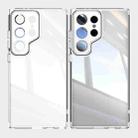 For Samsung Galaxy S25 Ultra 5G Acrylic Hybrid TPU Armor Shockproof Phone Case(Transparent) - 2