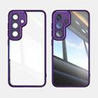 For Samsung Galaxy S25+ 5G Acrylic Hybrid TPU Armor Shockproof Phone Case(Purple) - 2