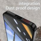 For Samsung Galaxy S24 FE 5G Acrylic Hybrid TPU Armor Shockproof Phone Case(Black Red) - 3
