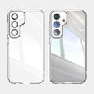 For Samsung Galaxy S24 FE 5G Acrylic Hybrid TPU Armor Shockproof Phone Case(Transparent) - 2
