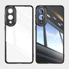 For Samsung Galaxy S25 Edge 5G Acrylic Hybrid TPU Armor Shockproof Phone Case(Black) - 2