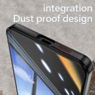 For Samsung Galaxy S25 Edge 5G Acrylic Hybrid TPU Armor Shockproof Phone Case(Black) - 3