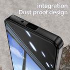 For Sony Xperia 10 VI Acrylic Hybrid TPU Armor Shockproof Phone Case(Black) - 3
