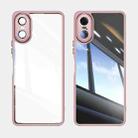 For Sony Xperia 10 VI Acrylic Hybrid TPU Armor Shockproof Phone Case(Pink) - 2