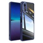 For Sony Xperia 10 VI Acrylic Hybrid TPU Armor Shockproof Phone Case(Blue) - 1