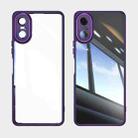 For Sony Xperia 10 VI Acrylic Hybrid TPU Armor Shockproof Phone Case(Purple) - 2