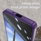 For Sony Xperia 10 VI Acrylic Hybrid TPU Armor Shockproof Phone Case(Purple) - 3