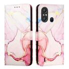 For itel A58 / A49 PT003 Marble Pattern Flip Leather Phone Case(Rose Gold) - 2