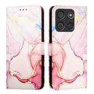 For itel A60 / A60s PT003 Marble Pattern Flip Leather Phone Case(Rose Gold) - 2