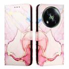 For itel RS4 S666LN PT003 Marble Pattern Flip Leather Phone Case(Rose Gold) - 2