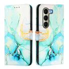 For itel A95 5G PT003 Marble Pattern Flip Leather Phone Case(Green) - 2