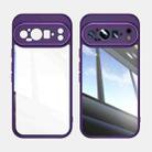 For Google Pixel 9 Acrylic Hybrid TPU Armor Shockproof Phone Case(Purple) - 2