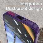 For Google Pixel 9 Acrylic Hybrid TPU Armor Shockproof Phone Case(Purple) - 3