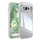 For Google Pixel 9 Acrylic Hybrid TPU Armor Shockproof Phone Case(Transparent) - 1