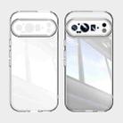 For Google Pixel 9 Acrylic Hybrid TPU Armor Shockproof Phone Case(Transparent) - 2