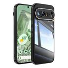 For Google Pixel 9 Pro XL Acrylic Hybrid TPU Armor Shockproof Phone Case(Black) - 1