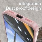 For Google Pixel 8a Acrylic Hybrid TPU Armor Shockproof Phone Case(Pink) - 3