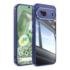 For Google Pixel 8a Acrylic Hybrid TPU Armor Shockproof Phone Case(Blue) - 1