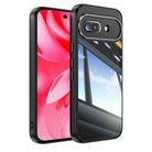 For Google Pixel 9a Acrylic Hybrid TPU Armor Shockproof Phone Case(Black) - 1