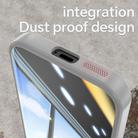 For Google Pixel 9a Acrylic Hybrid TPU Armor Shockproof Phone Case(Grey) - 3