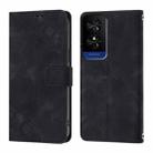 For TCL 50 5G Skin Feel Embossed Leather Phone Case(Black) - 2