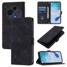 For TCL 60 NxtPaper Skin Feel Embossed Leather Phone Case(Black) - 1