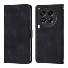 For Tecno Camon 30 Premier 5G Skin Feel Embossed Leather Phone Case(Black) - 2