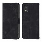 For Tecno Pop 5c Skin Feel Embossed Leather Phone Case(Black) - 2