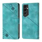 For Tecno Pova Neo 2 Skin Feel Embossed Leather Phone Case(Green) - 2