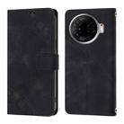 For Tecno Camon 30 Pro 5G Skin Feel Embossed Leather Phone Case(Black) - 2
