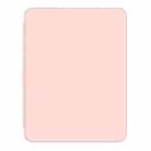 For iPad Pro 13 2024 Mutural Jianshang Series Smart Leather Tablet Case(Pink) - 1