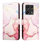For Infinix Note 30 Pro / Note 30 5G PT003 Marble Pattern Flip Leather Phone Case(Rose Gold) - 2