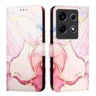 For Infinix Note 30 VIP PT003 Marble Pattern Flip Leather Phone Case(Rose Gold) - 2