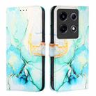 For Infinix Note 30 VIP PT003 Marble Pattern Flip Leather Phone Case(Green) - 2