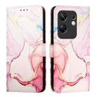 For Infinix Zero 30 4G PT003 Marble Pattern Flip Leather Phone Case(Rose Gold) - 2