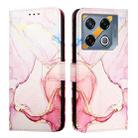 For Infinix GT 20 Pro X6871 PT003 Marble Pattern Flip Leather Phone Case(Rose Gold) - 2
