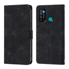For Infinix Hot 9 / Hot 9 Pro Skin Feel Embossed Leather Phone Case(Black) - 2